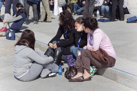 Descanso. 3º Congreso Internacional de Actividad Físico-Deportiva para Mayores de la Universidad de Málaga. Palacio de Ferias y Congresos de Málaga. Marzo de 2009