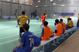 Partido China contra Tailandia. 14º Campeonato del Mundo Universitario de Fútbol Sala 2014 (FUTSAL). Antequera. Julio de 2014