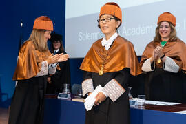 Investidura de Kazuyo Sejima como Doctora "Honoris Causa" por la Escuela de Arquitectura de la Universidad de Málaga. Paraninfo. Octubre de 2019