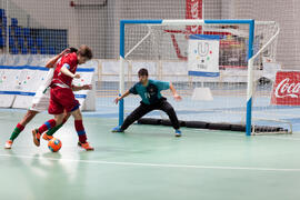 Partido Portugal contra República Checa. 14º Campeonato del Mundo Universitario de Fútbol Sala 2014 (FUTSAL). Antequera. Julio de 2014