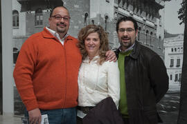Inauguración de la exposición de fotografías de Roisin "Málaga, una visión panorámica". Rectorado. Diciembre de 2006