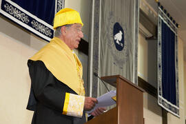 Investidura como Doctor "Honoris Causa" de D. Enrique Moreno González por la Universidad de Málaga. Facultad de Medicina. Mayo de 2011