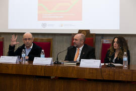 Conferencia de Cristóbal Montoro. XII Jornadas Andaluzas de Enseñanza de Economía. Facultad de Ciencias Económicas y Empresariales. Febrero de 2019