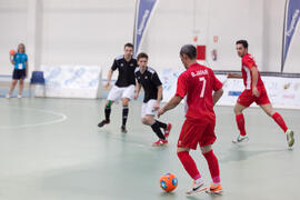 Partido Irán contra Alemania. 14º Campeonato del Mundo Universitario de Fútbol Sala 2014 (FUTSAL). Antequera. Julio de 2014