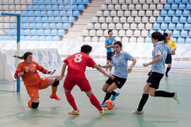 Partido China contra Uruguay. 14º Campeonato del Mundo Universitario de Fútbol Sala 2014 (FUTSAL). Antequera. Julio de 2014