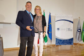 Homenaje al personal que cumple 25 años al servicio de la Universidad de Málaga y al personal jubilado. Paraninfo. Julio de 2013