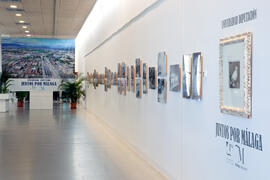 Exposición "Universidad-Diputación. Juntos por Málaga". Sala de exposiciones de la Diputación Provincial. Septiembre de 2013