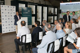 Intervención de José Ángel Narváez. Presentación del I curso de verano "Mares de Andalucía". Puerto de Málaga. Julio de 2018