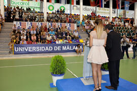 Inauguración del 14º Campeonato del Mundo Universitario de Fútbol Sala 2014 (FUTSAL). Antequera. Julio de 2014