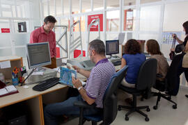 Biblioteca de Derecho "Alejandro Rodríguez Carrión". Campus de Teatinos. Octubre de 2012