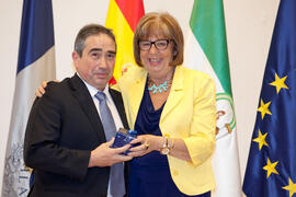 Homenaje al personal que cumple 25 años al servicio de la Universidad de Málaga y personal jubilado. Paraninfo. Julio de 2014