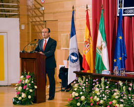 Apertura del Curso Académico 2009/2010 de la Universidad de Málaga. Facultad de Derecho. Octubre de 2009