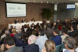 Intervención de José Carlos Gómez Villamandos. Inauguración la nueva Facultad de Psicología y Logopedia de la Universidad de Málaga. Campus de Teatinos. Octubre de 2022