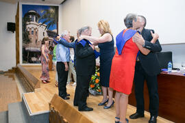 Graduación del curso del Aula de Mayores de la Universidad de Málaga. Paraninfo. Junio de 2017