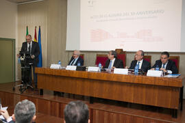 Clausura del 50 Aniversario de la Facultad de Económicas. Facultad de Ciencias Económicas y Empresariales. Marzo de 2016