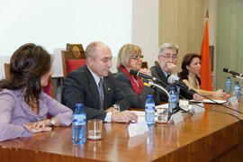 Nombramiento de D. Antonio Ávila como Alumno de Honor de la Facultad de Ciencias Económicas y Empresariales de la Universidad de Málaga. Facultad de Ciencias Económicas y Empresariales. Noviembre de 2011