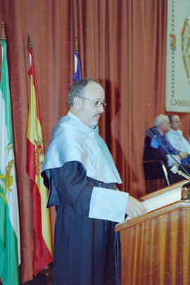 Apertura del Curso Académico 2003/2004 de la Universidad de Málaga. Paraninfo. Octubre de 2003