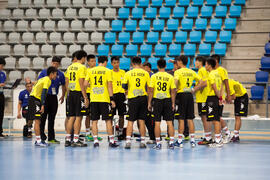 Partido China Taipei - Rusia. Categoría masculina. Campeonato del Mundo Universitario de Balonmano. Antequera. Junio de 2016