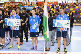 Ceremonia de apertura del Campeonato del Mundo Universitario de Balonmano. Antequera. Junio de 2016
