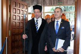 Toma de Posesión del nuevo Consejo de Dirección de la Universidad de Málaga. Paraninfo.  Enero de 2016