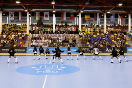 Número de baile. Ceremonia de apertura del Campeonato del Mundo Universitario de Balonmano. Antequera. Junio de 2016