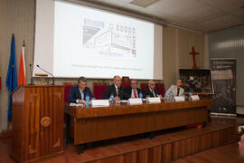 Presentación del cupón de la ONCE conmemorativo del 50 Aniversario de la Facultad de Económicas. Facultad de Ciencias Económicas y Empresariales. Octubre de 2015