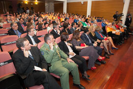 Asistentes a la investidura como Doctor "Honoris Causa" de Manuel Molina Lozano por la Facultad de Turismo de la Universidad de Málaga. Rectorado. Abril 2016