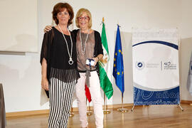 Homenaje al personal que cumple 25 años al servicio de la Universidad de Málaga y al personal jubilado. Paraninfo. Julio de 2013