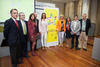 Foto de grupo. Presentación de los Cursos de Verano de la Universidad de Málaga. Edificio del Rectorado. Mayo de 2013