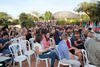 Asistentes al acto de bienvenida a los alumnos de intercambio internacional y estudiantes del centro Internacional de Español. Jardín Botánico.  Abril de 2014