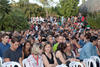 Asistentes al acto de bienvenida a los alumnos de intercambio internacional y estudiantes del centro Internacional de Español. Jardín Botánico.  Abril de 2014