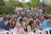 Asistentes al acto de bienvenida a los alumnos de intercambio internacional y estudiantes del centro Internacional de Español. Jardín Botánico.  Abril de 2014