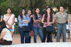 Asistentes al acto de bienvenida a los alumnos de intercambio internacional y estudiantes del centro Internacional de Español. Jardín Botánico.  Abril de 2014