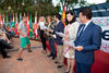 Entrega de diploma. Bienvenida a los alumnos de intercambio internacional y estudiantes del centro Internacional de Español. Jardín Botánico.  Abril de 2014