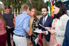 Entrega de diplomas. Bienvenida a los alumnos de intercambio internacional y estudiantes del centro Internacional de Español. Jardín Botánico.  Abril de 2014