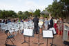 Momentos previos al acto de bienvenida a los alumnos de intercambio internacional de la Universidad de Málaga. Jardín botánico. Octubre de 2015