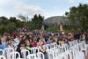 Momentos previos al acto de bienvenida a los alumnos de intercambio internacional de la Universidad de Málaga. Jardín botánico. Octubre de 2015