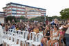 Momentos previos al acto de bienvenida a los alumnos de intercambio internacional de la Universidad de Málaga. Jardín botánico. Octubre de 2015