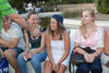 Momentos previos al acto de bienvenida a los alumnos de intercambio internacional de la Universidad de Málaga. Jardín botánico. Octubre de 2015