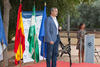 Julio Andrade Ruiz. Bienvenida al alumnado de intercambio internacional de la Universidad de Málaga. Jardín botánico. Octubre de 2015