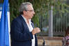 José Ángel Narváez. Bienvenida al alumnado de intercambio internacional de la Universidad de Málaga. Jardín botánico. Octubre de 2015