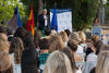 Intervención de José Ángel Narváez. Bienvenida al alumnado de intercambio internacional de la Universidad de Málaga. Jardín botánico. Octubre de 2015