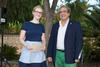 Entrega de diploma del Centro Internacional de Español. Bienvenida al alumnado de intercambio internacional de la Universidad de Málaga. Jardín botánico. Octubre de 2015