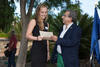 Entrega de diploma del Centro Internacional de Español. Bienvenida al alumnado de intercambio internacional de la Universidad de Málaga. Jardín botánico. Octubre de 2015