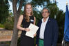 Entrega de diploma del Centro Internacional de Español. Bienvenida al alumnado de intercambio internacional de la Universidad de Málaga. Jardín botánico. Octubre de 2015