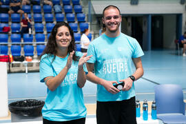 Partido Universidad de Aveiro - Universidad de Primorska. Categoría femenina. Campeonato Europeo Universitario de Balonmano. Antequera. Julio de 2017