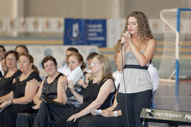 Actuación musical. Ceremonia de apertura del IX Campeonato de Europa Universitario de Fútbol Sala. Antequera. Julio de 2013