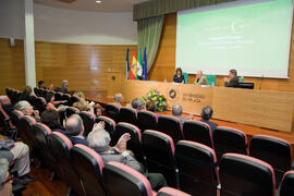 Encuentros con Cultura: Eugenio Chicano. Edificio del Rectorado. Noviembre de 2011