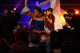 Actuación en la gala de clausura de la 31ª edición de Fancine de la Universidad de Málaga. Cine Albéniz. Noviembre de 2021