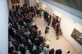 Inauguración de la exposición "Paisajes Andaluces", de Eugenio Chicano. Museo del Patrimonio Municipal. Diciembre de 2016